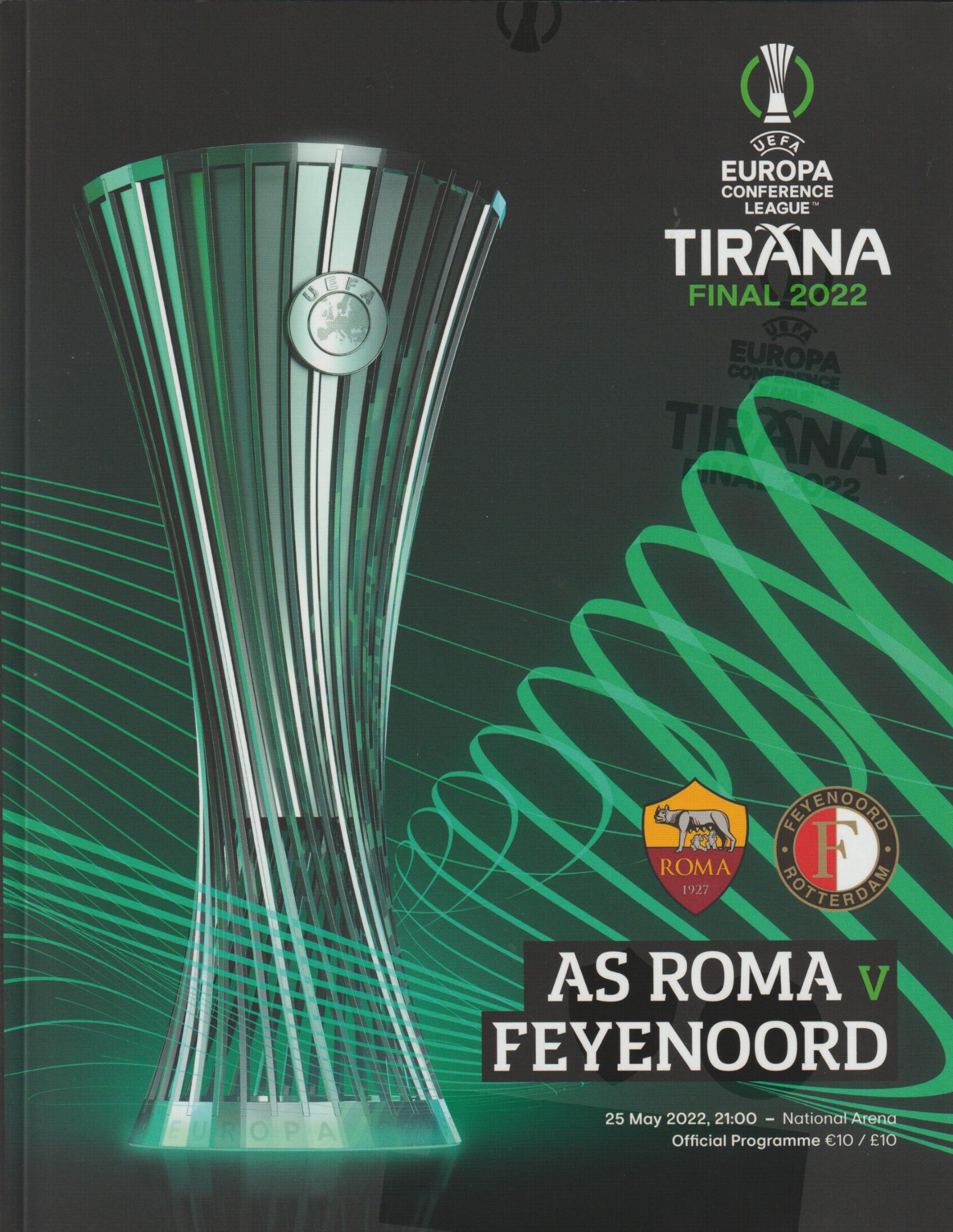 2022 EUROPA CONFERENCE LEAGUE FINAL - ROMA v FEYENOORD